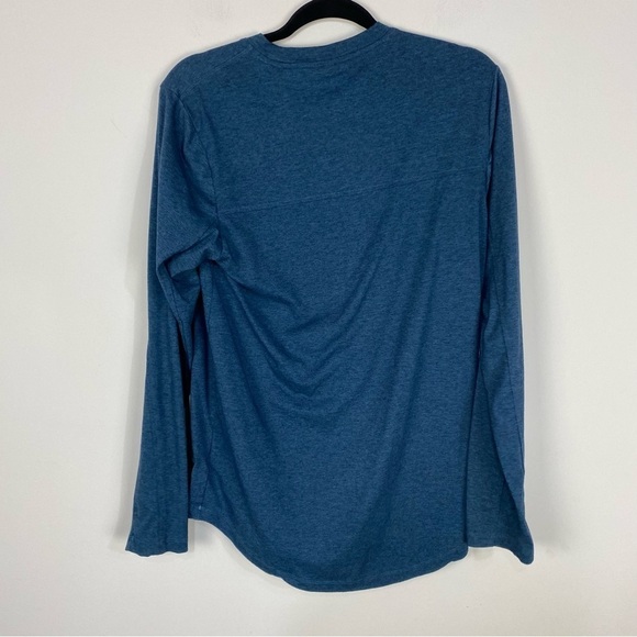 Adidas Teal Blue long sleeve top - Picture 2 of 4
